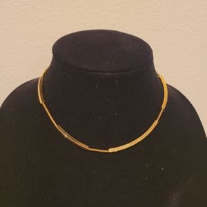 Vita Fede Elegant 14k Gold-Plated Necklace New